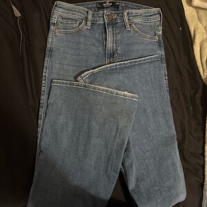 Hollister Women's High Rise Jeans - Classic Blue